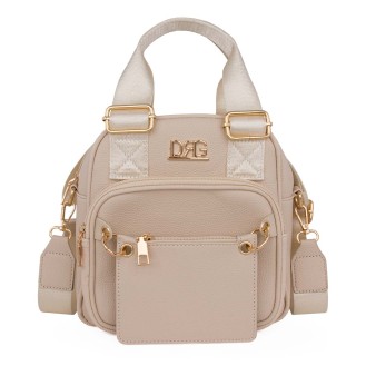  Cream women's backpack 25120-1101-CR